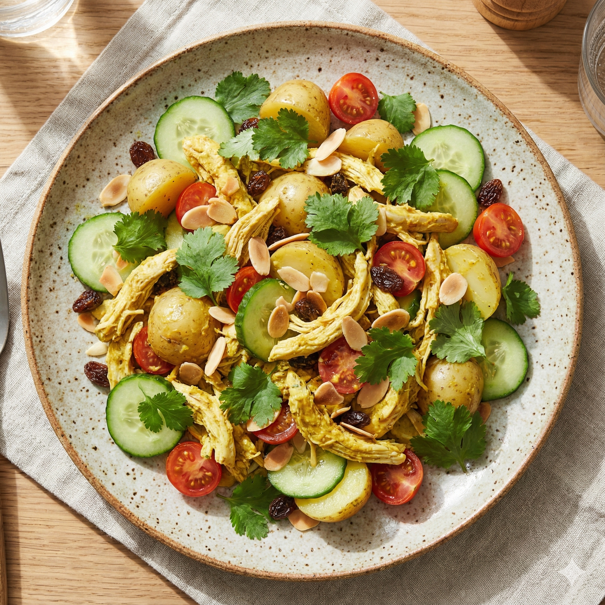 Coronation Chicken Salad